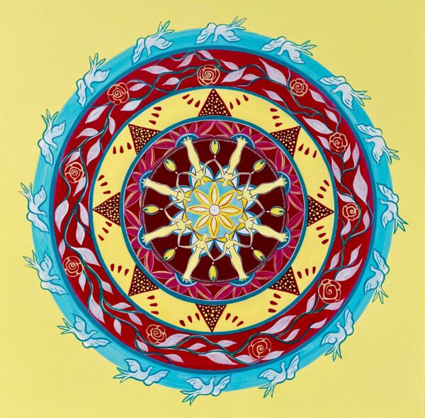 Mandala Bild von Myriam Christen BLD-002