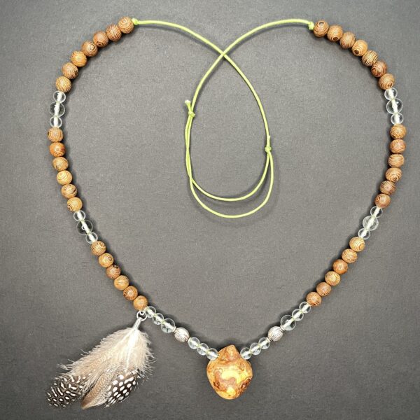 Energieschmuck Halskette mit Baumperle